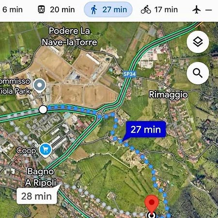 L'ulivo, Hills Of Florence - Viola Park 아파트 *